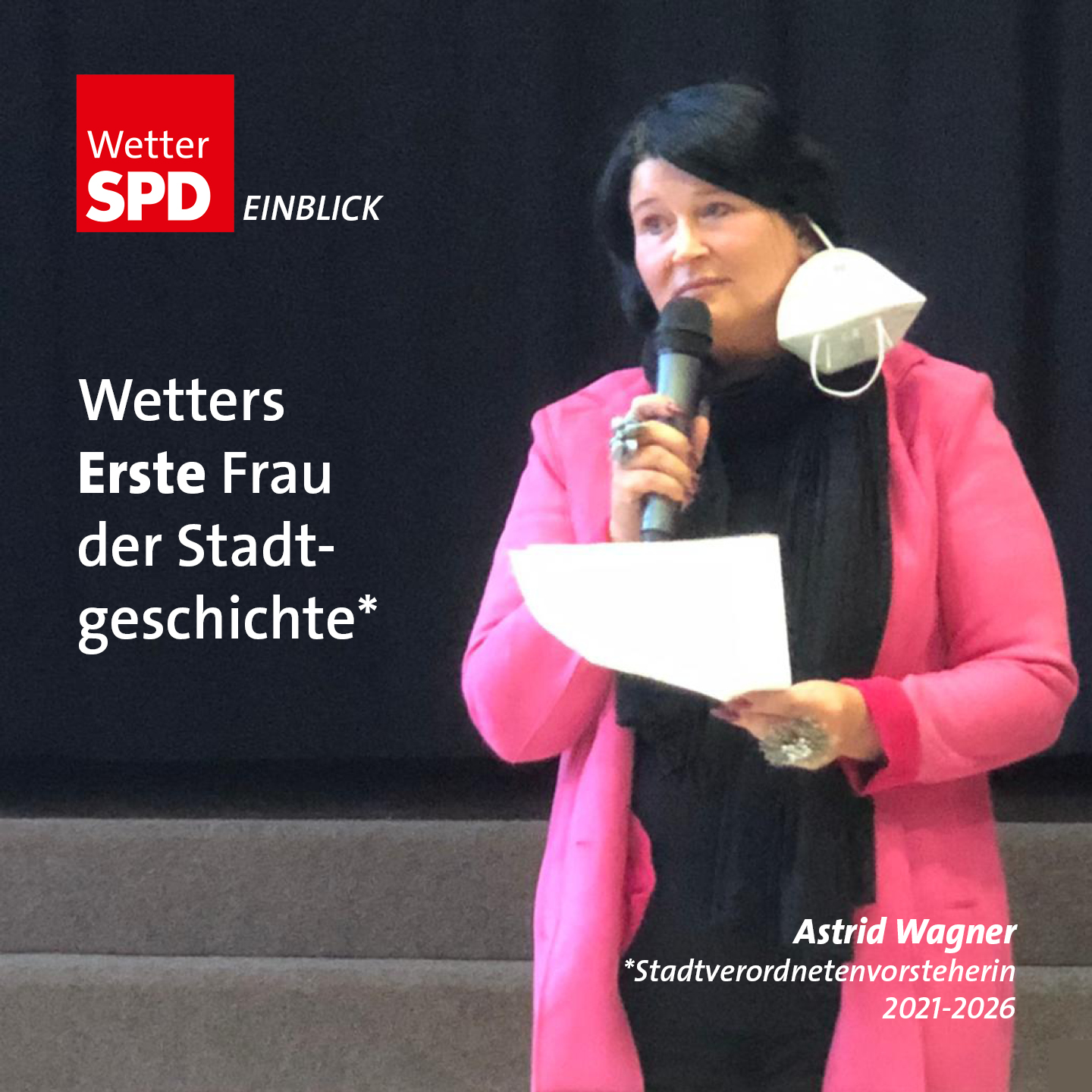 Astrid Wagner, Stadtverordnetenvorsteherin 2021-2026